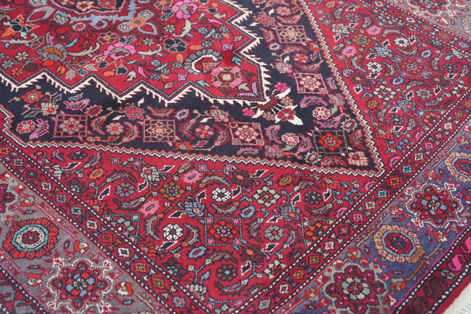 Vintage Bidjar Rug 4'6'' x 8'0"