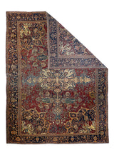 Antique Farahan Sarouk Rug 9'0'' x 12'3''