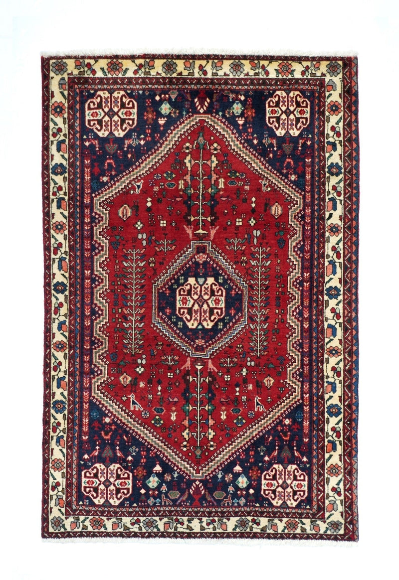 Vintage Abadeh Rug 3'4'' x 5'2''