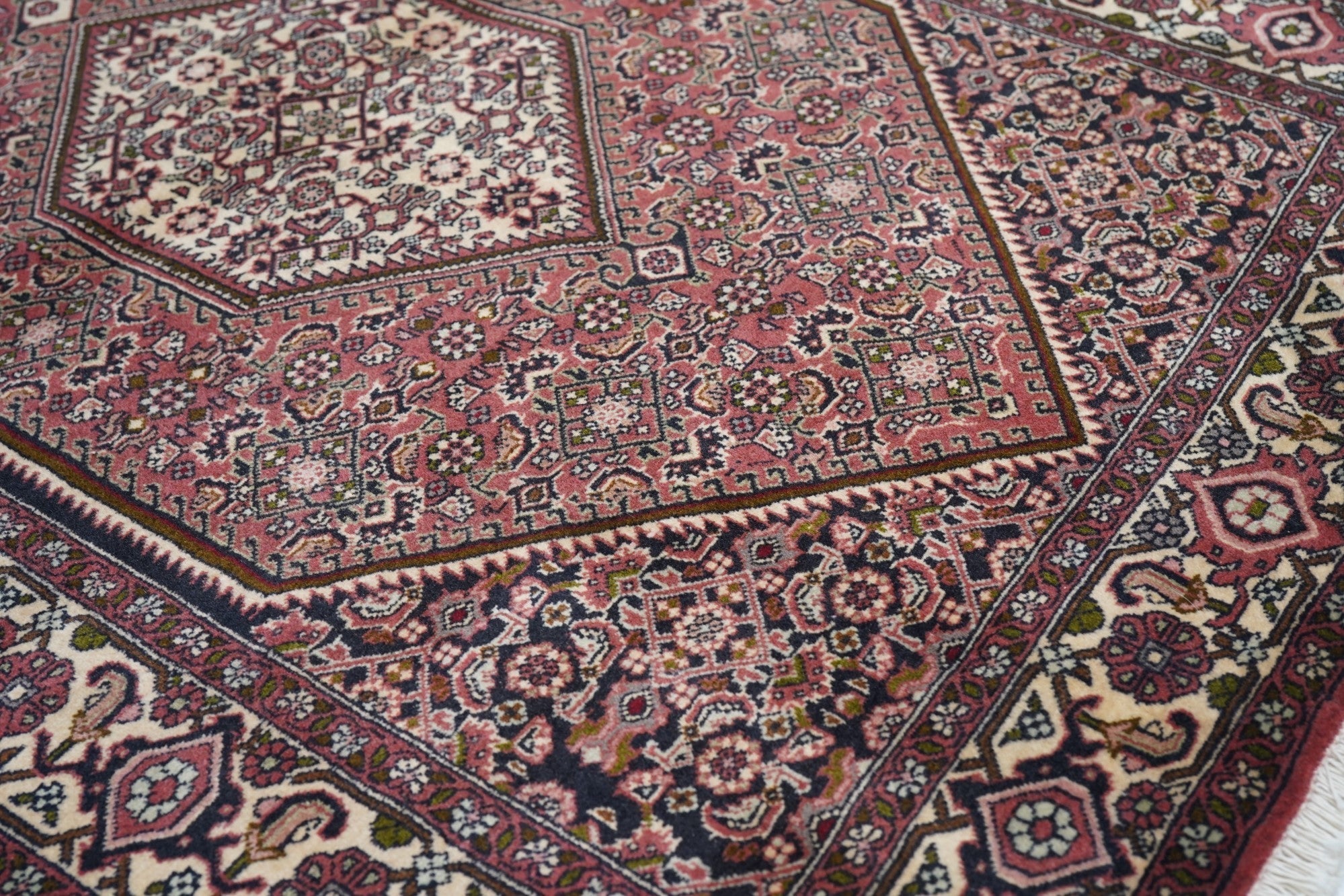 Vintage Bidjar Rug 3'8'' x 5'3''