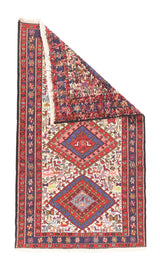 Vintage Sumak Rug 3'8'' x 6'5''
