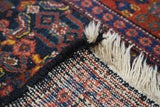Antique  Senneh Rug 3'7" x 4' 10"