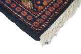 Antique  Senneh Rug 3'7" x 4' 10"