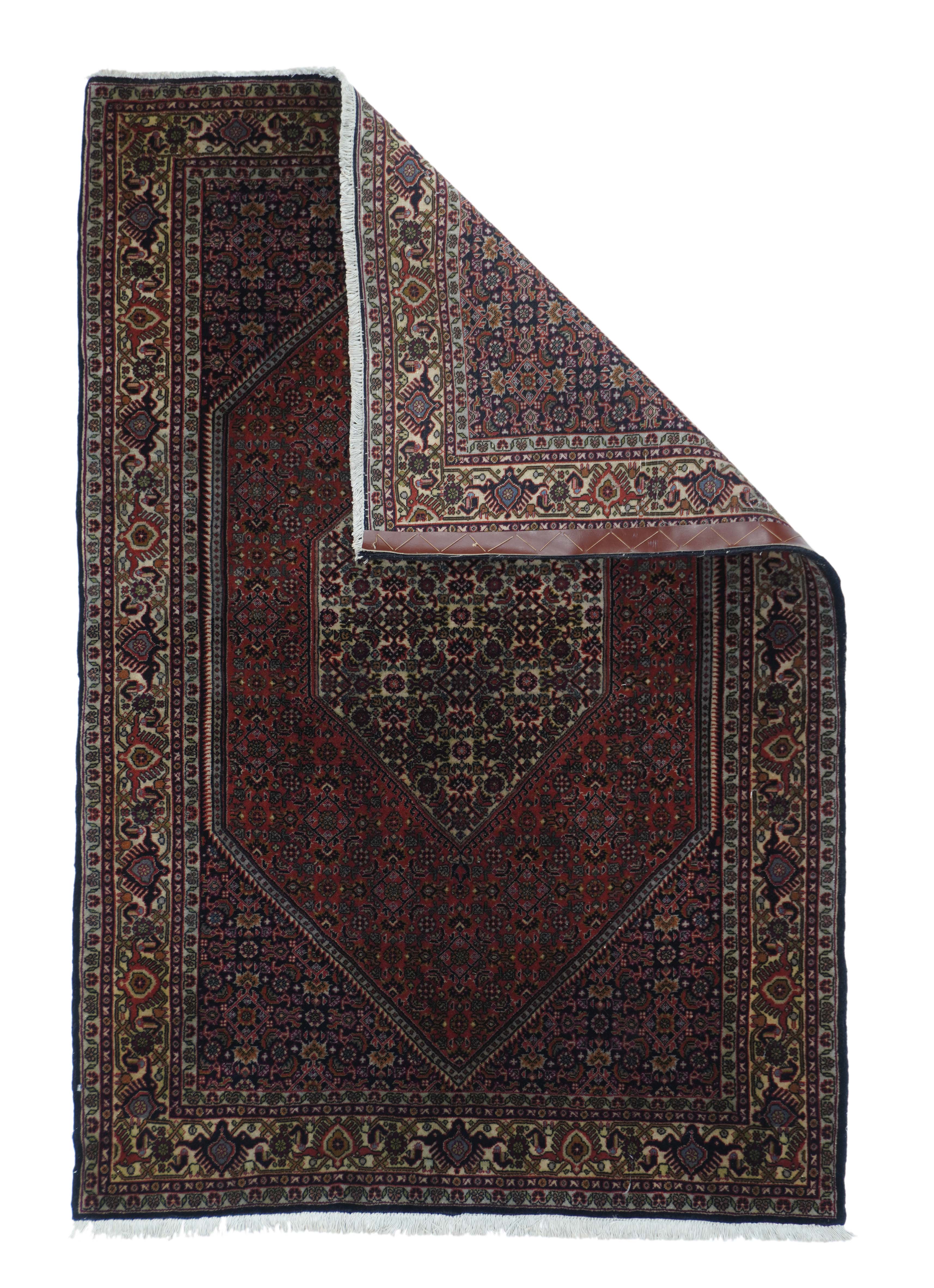 Vintage Bidjar Rug 3'8'' x 5'7''