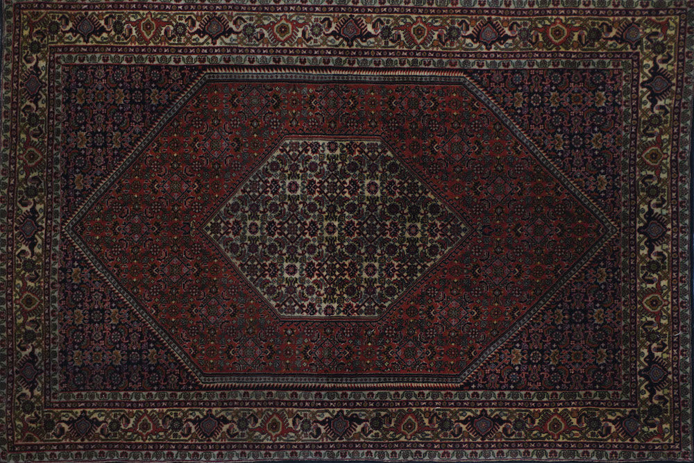 Vintage Bidjar Rug 3'8'' x 5'7''