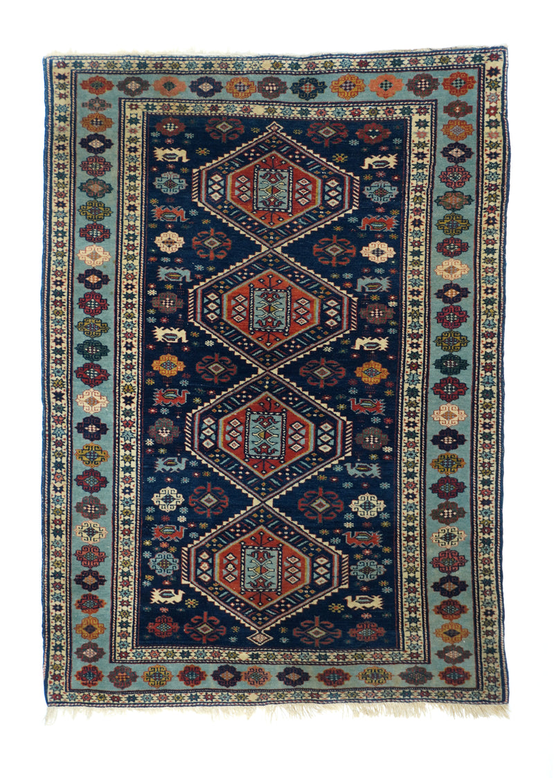 Antique Caucasian Shirvan Rug 3' 3