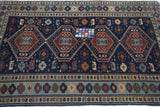 Antique Caucasian Shirvan Rug 3' 3" x 4' 5"