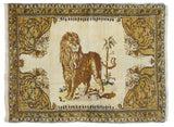 Vintage Turkish Rug 3'7'' x 4'8''