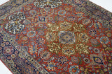 Fine Antique Isfahan Rug 4'6'' x 6'7''