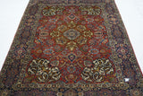 Fine Antique Isfahan Rug 4'6'' x 6'7''