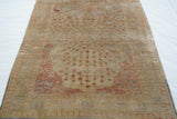 Fine Antique Turkish Wool Rug 4'0" x 5'8''