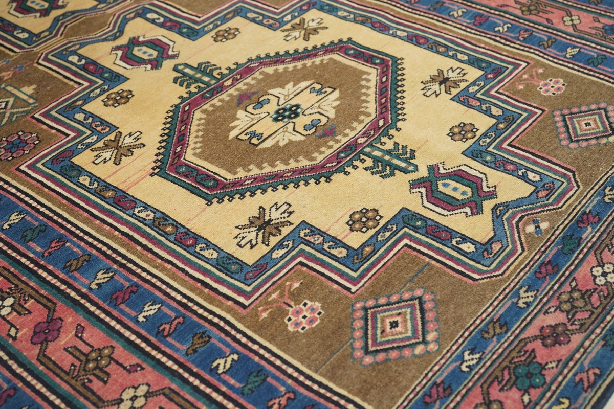 Antique Caucasian Shirvan Rug 4'1'' x 6'9''