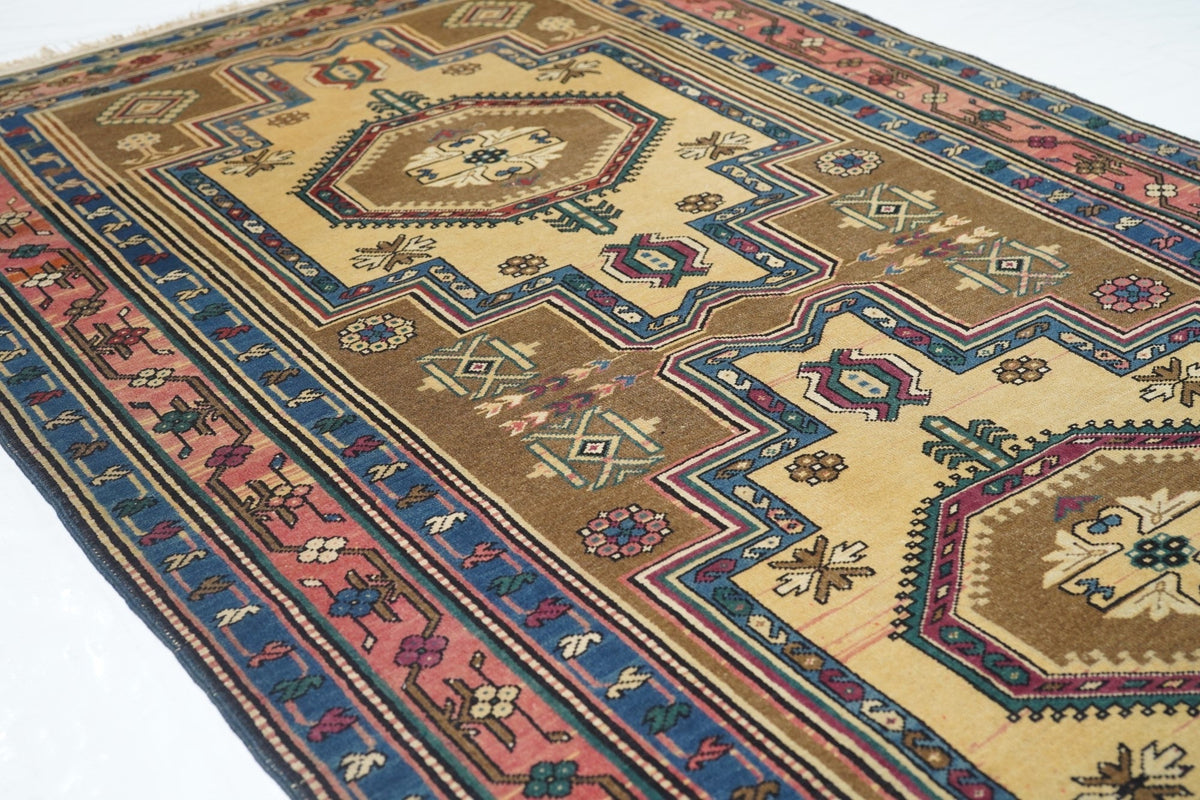 Antique Caucasian Shirvan Rug 4'1'' x 6'9''