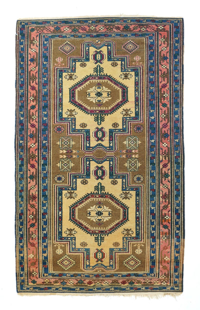 Antique Caucasian Shirvan Rug 4'1'' x 6'9''