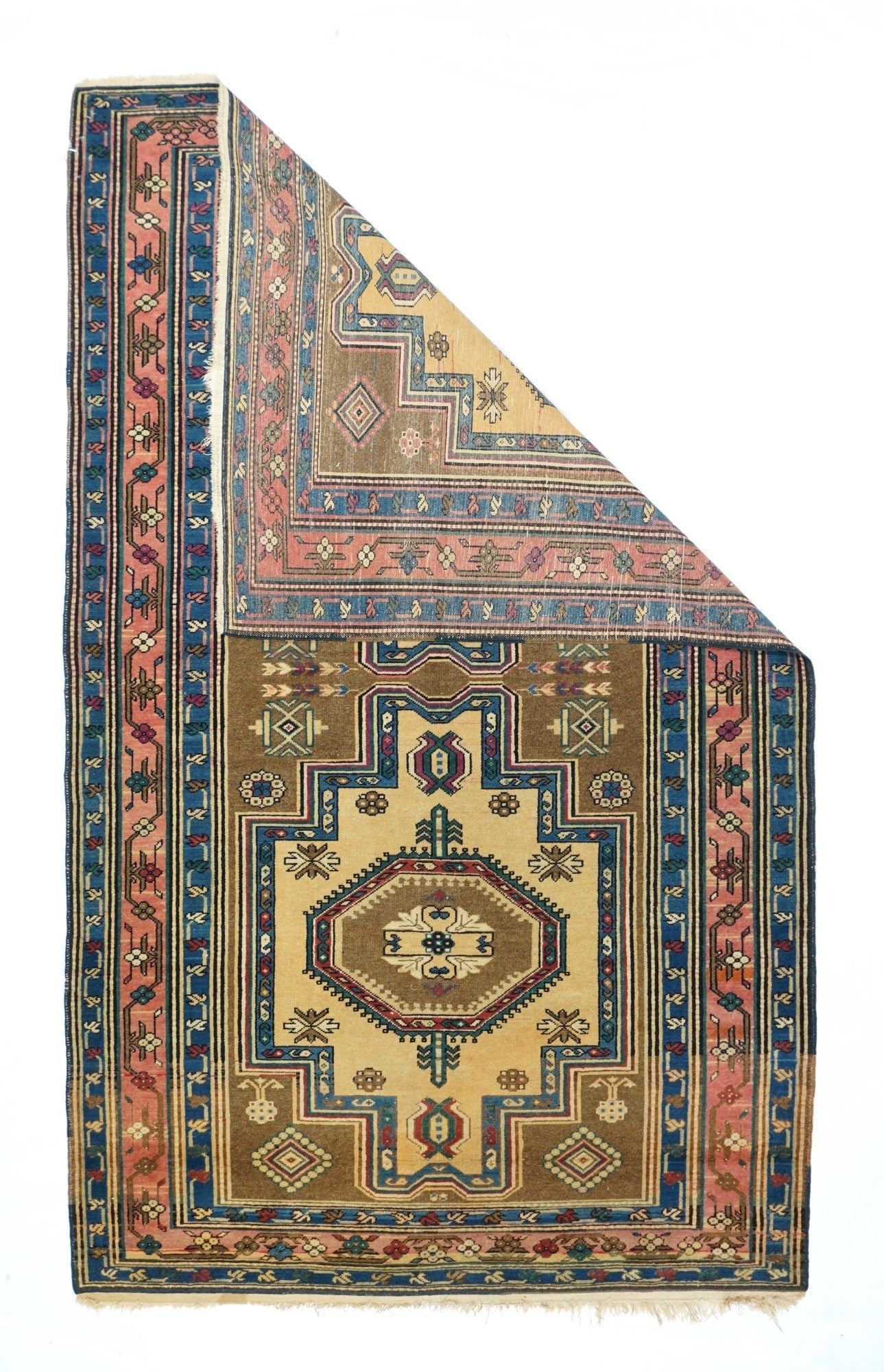 Antique Caucasian Shirvan Rug 4'1'' x 6'9''