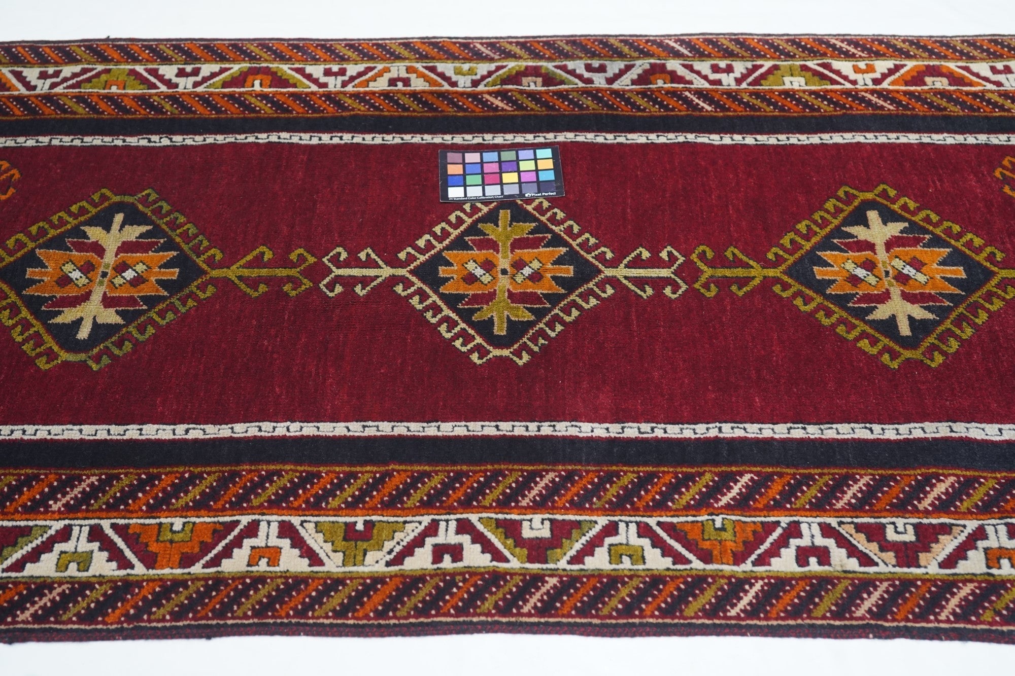 Fine Antique Turkish Tribal Wool Rug 3'3'' x 6'3''