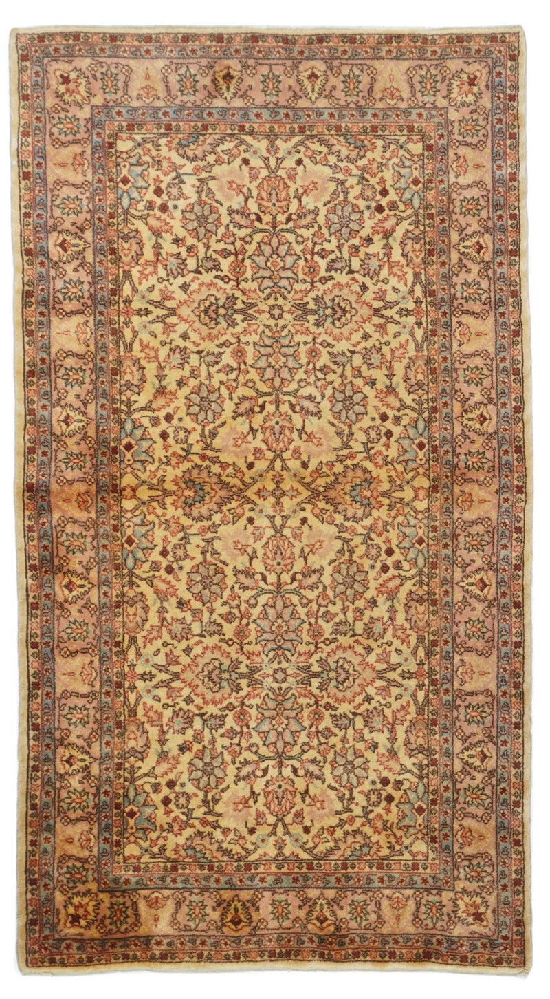 Vintage Turkish Sivas Rug 3'7'' x 6'5''