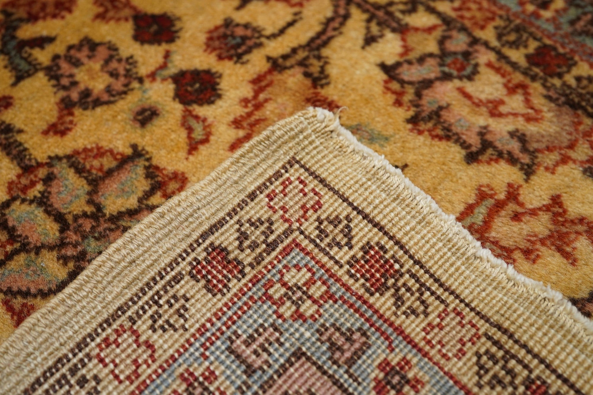 Vintage Turkish Sivas Rug 3'7'' x 6'5''
