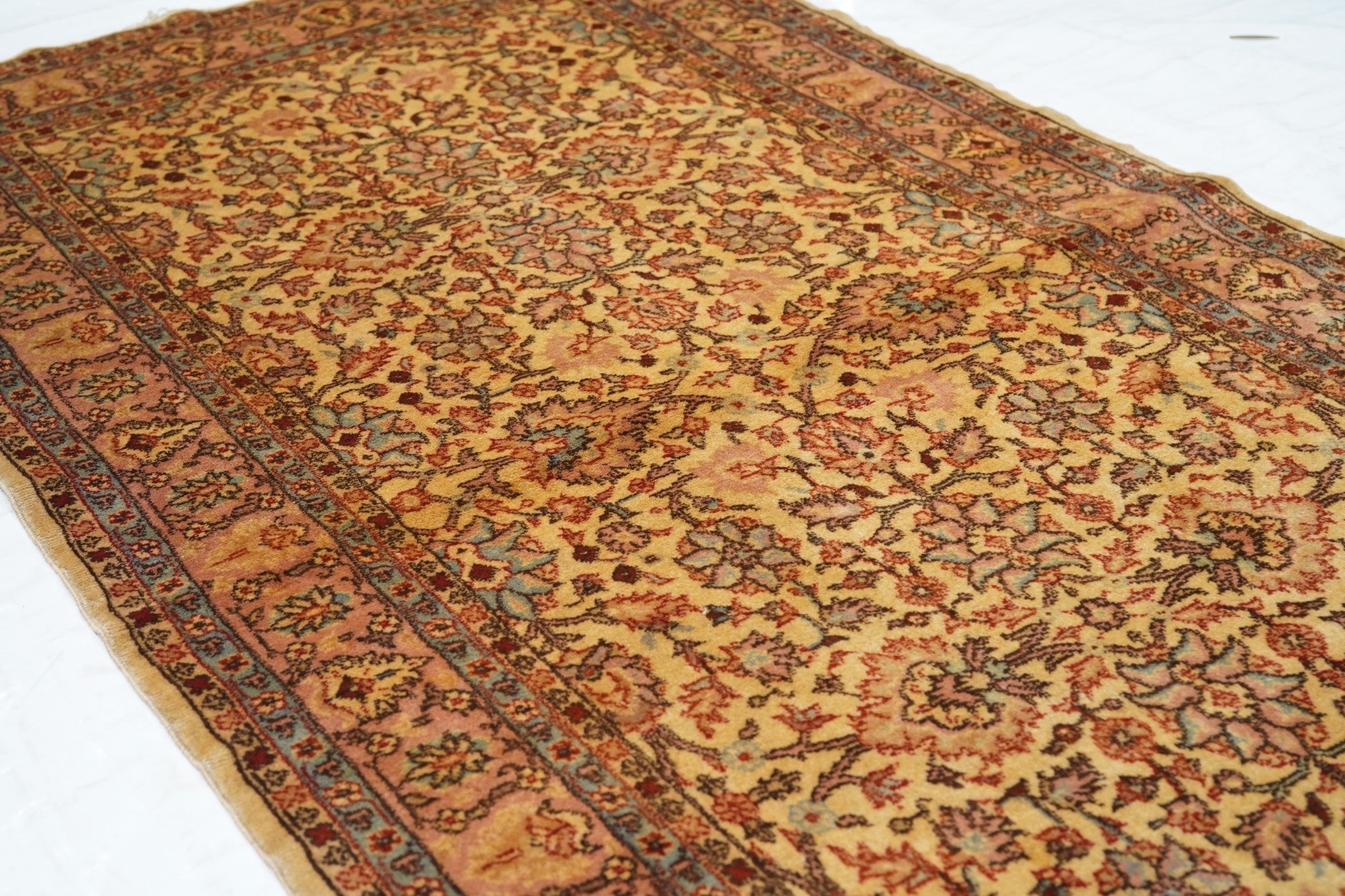 Vintage Turkish Sivas Rug 3'7'' x 6'5''