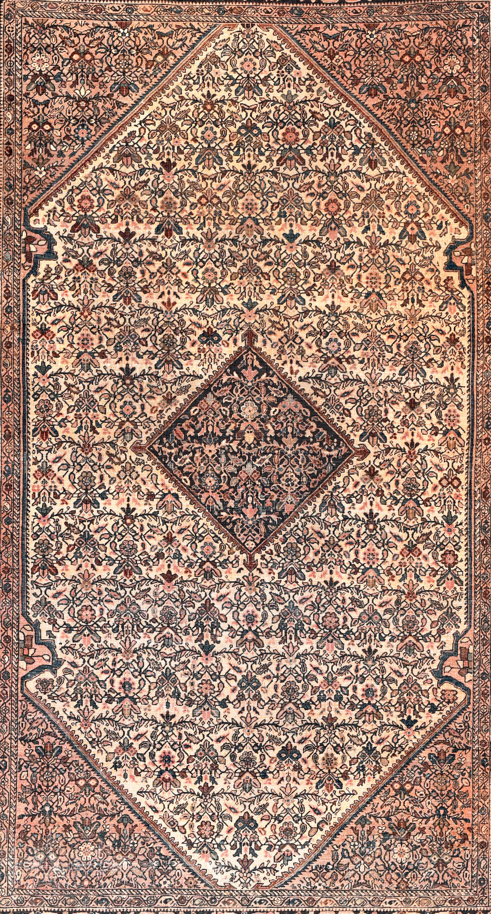 Antique Sarouk Rug 4'1'' x 6'5''
