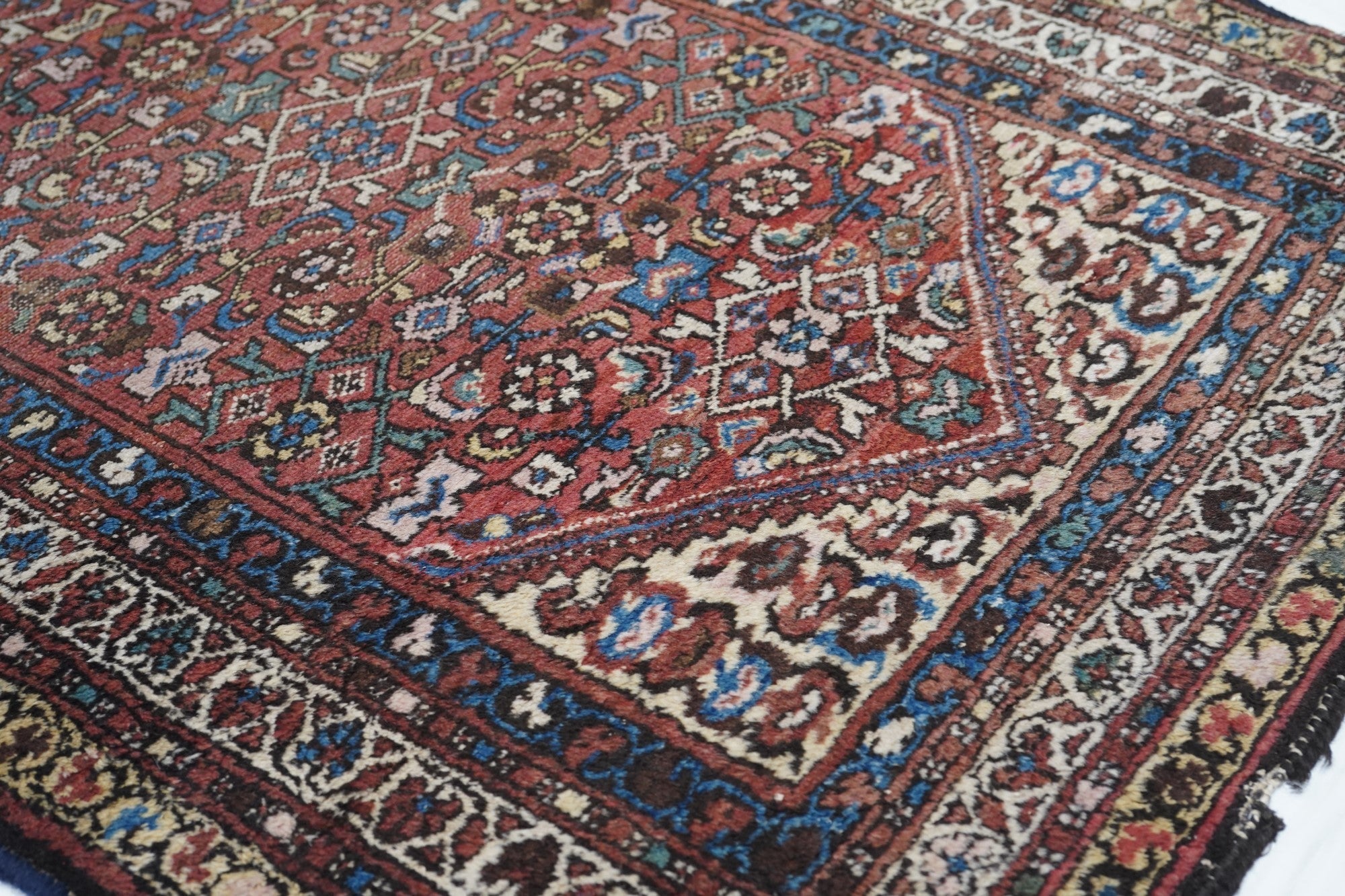 Vintage Hamadan Rug 3'7'' x 6'5''