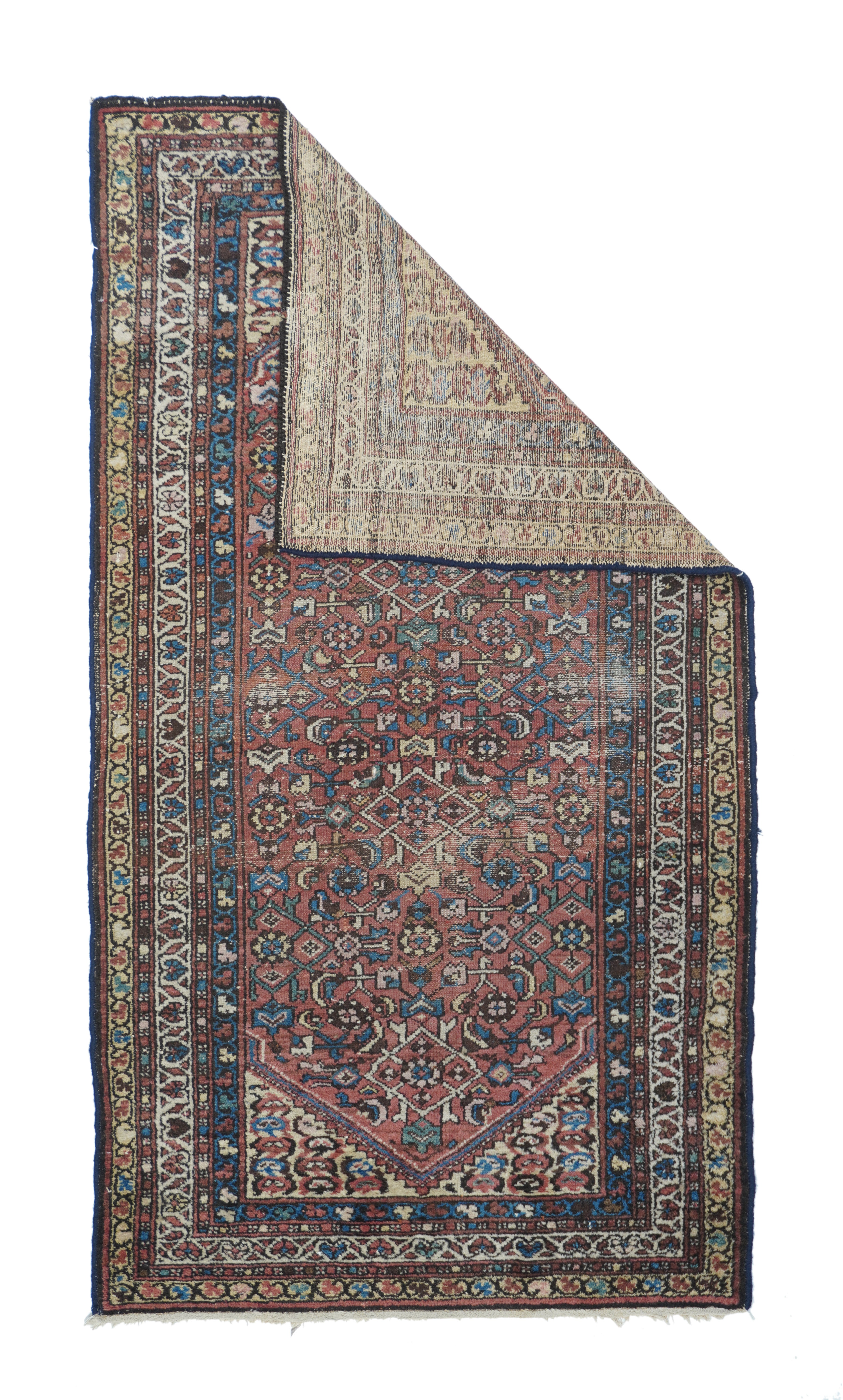 Vintage Hamadan Rug 3'7'' x 6'5''