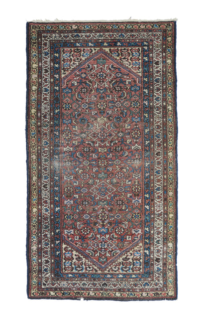 Vintage Hamadan Rug 3'7'' x 6'5''