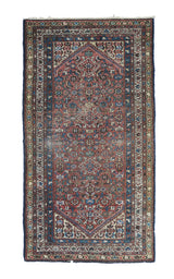Vintage Hamadan Rug 3'7'' x 6'5''