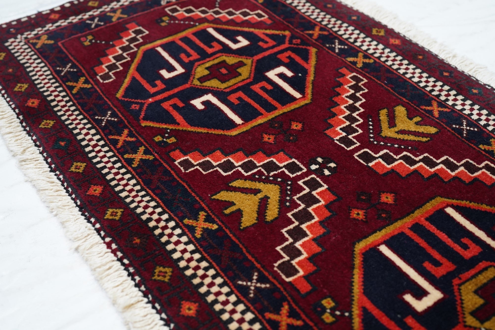 Vintage Shiraz Rug 1'8'' x 3'10''