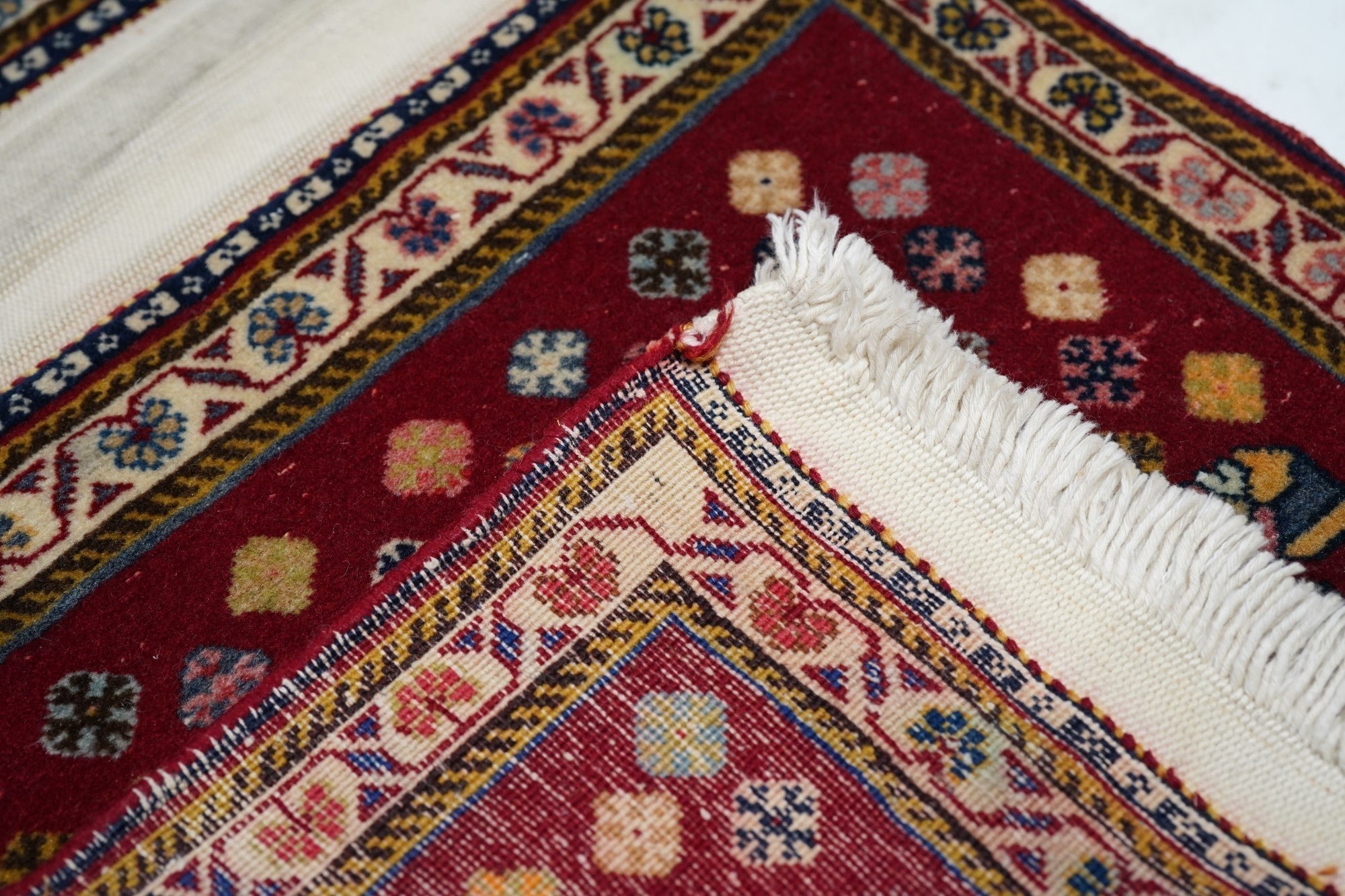 Extremely fine pair of saddle bag  Kashkouli Rug 2'0" x 4'0"
