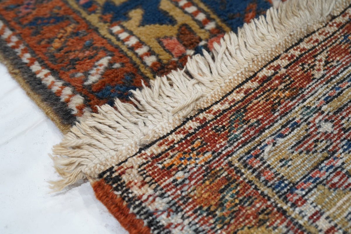 Antique Heriz Rug 2'9'' x 11'0''