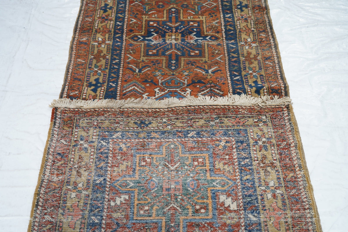 Antique Heriz Rug 2'9'' x 11'0''