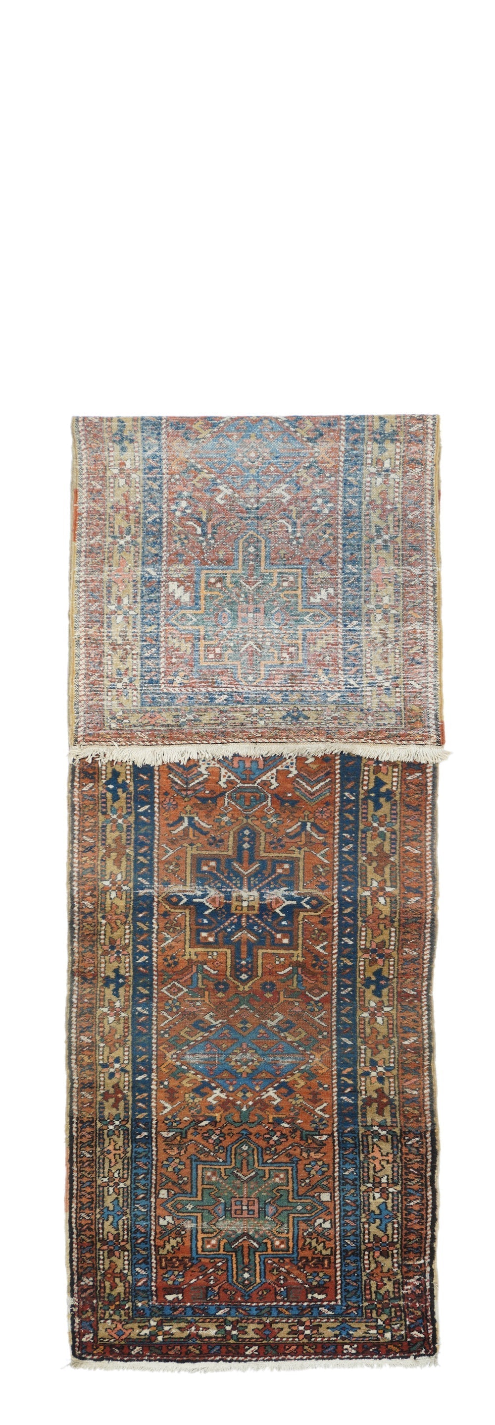 Antique Heriz Rug 2'9'' x 11'0''