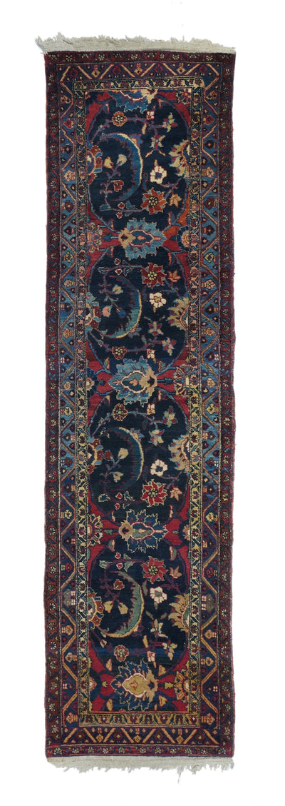 Antique Heriz Runner 2'9'' x 10'9''