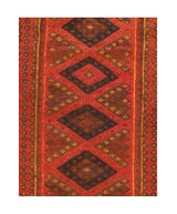 Vintage Afghan Long Rug 2' 0" x 7' 10''