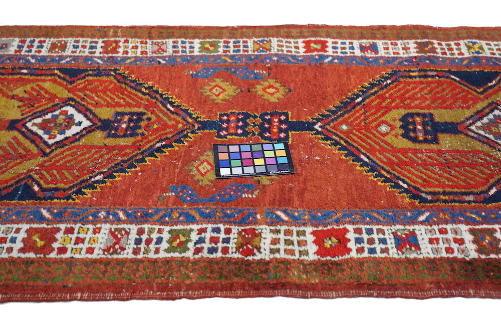 Vintage Heriz Runner 2'11'' x 12'2''