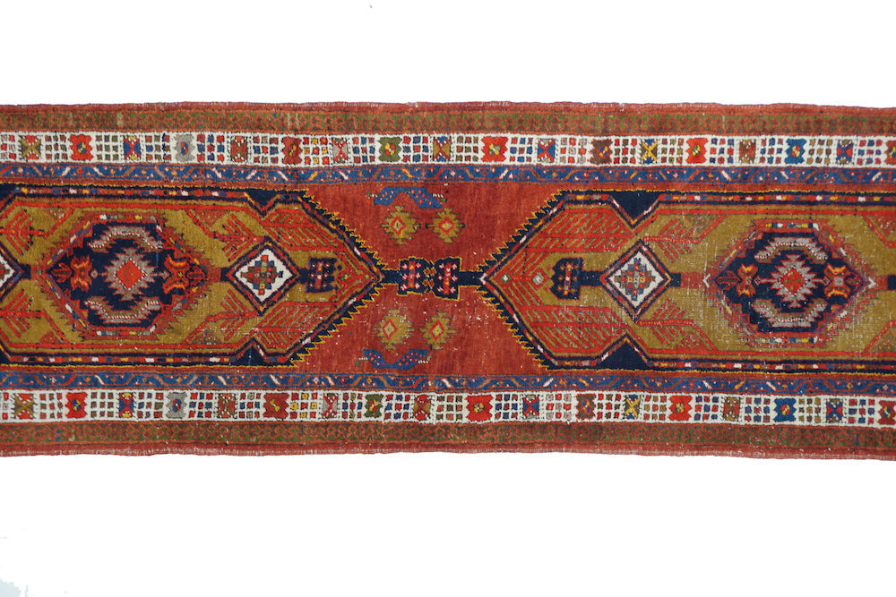 Vintage Heriz Runner 2'11'' x 12'2''