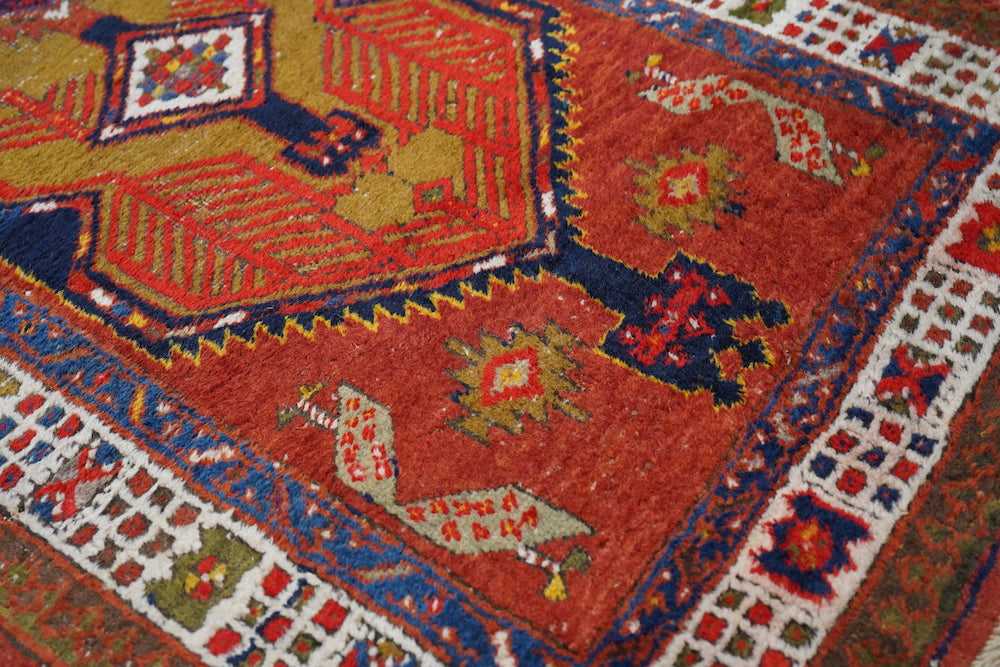 Vintage Heriz Runner 2'11'' x 12'2''