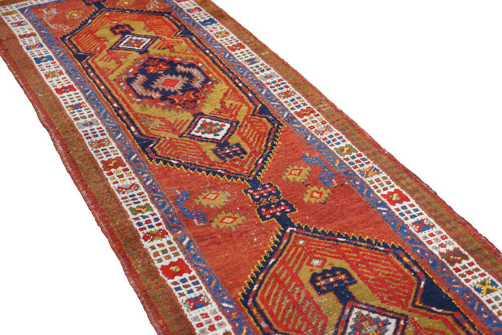 Vintage Heriz Runner 2'11'' x 12'2''