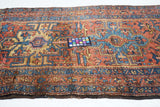 Antique Karajeh Heriz Runner 3'4'' x 10'7''