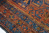 Antique Karajeh Heriz Runner 3'4'' x 10'7''