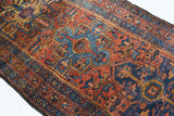 Antique Karajeh Heriz Runner 3'4'' x 10'7''
