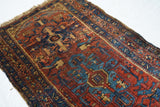 Antique Karajeh Heriz Runner 3'4'' x 10'7''
