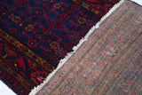 Vintage Hamadan Runner 3'7'' x 12'9''