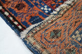Antique Heriz Runner 3'4'' x 14'4''