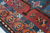 Antique Heriz Runner 3'4'' x 14'4''
