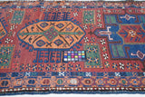 Antique Heriz Runner 3'4'' x 14'4''