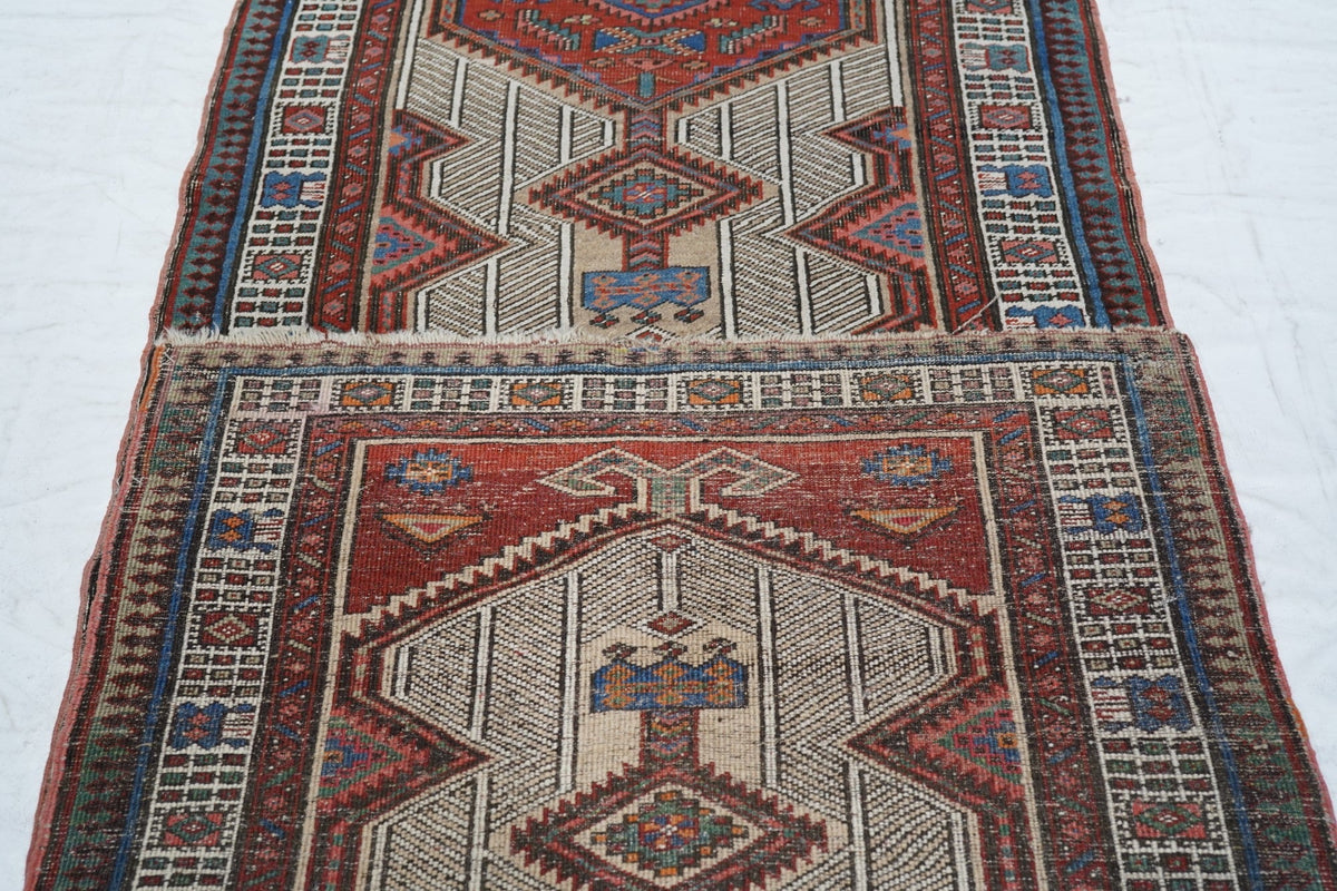 Antique Serab Runner 3'2'' x 10'8''