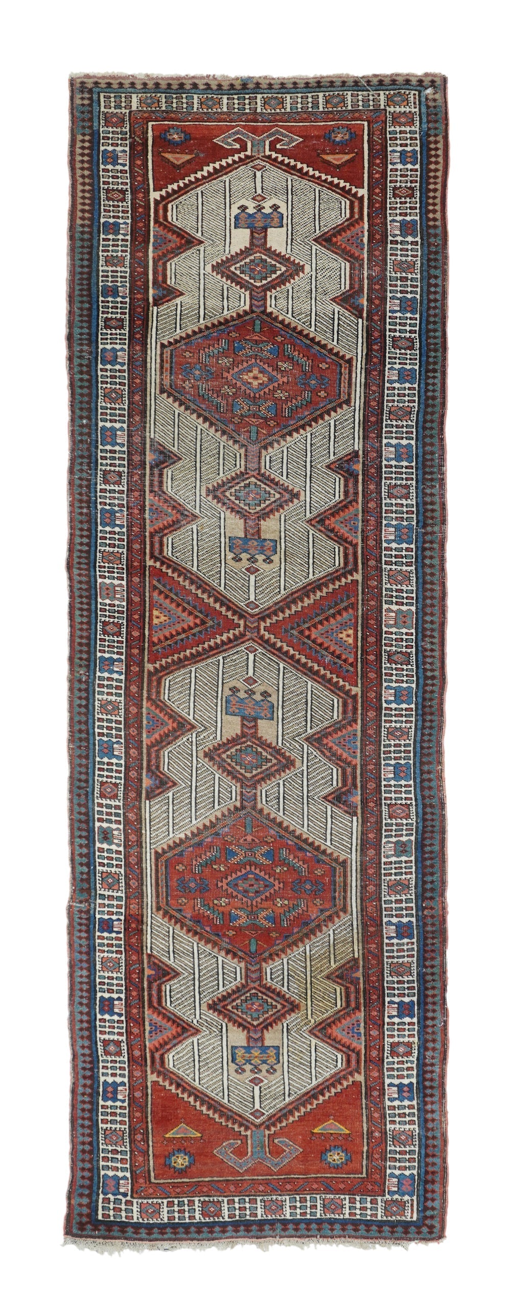 Antique Sarab Rug 3'2'' x 10'8''