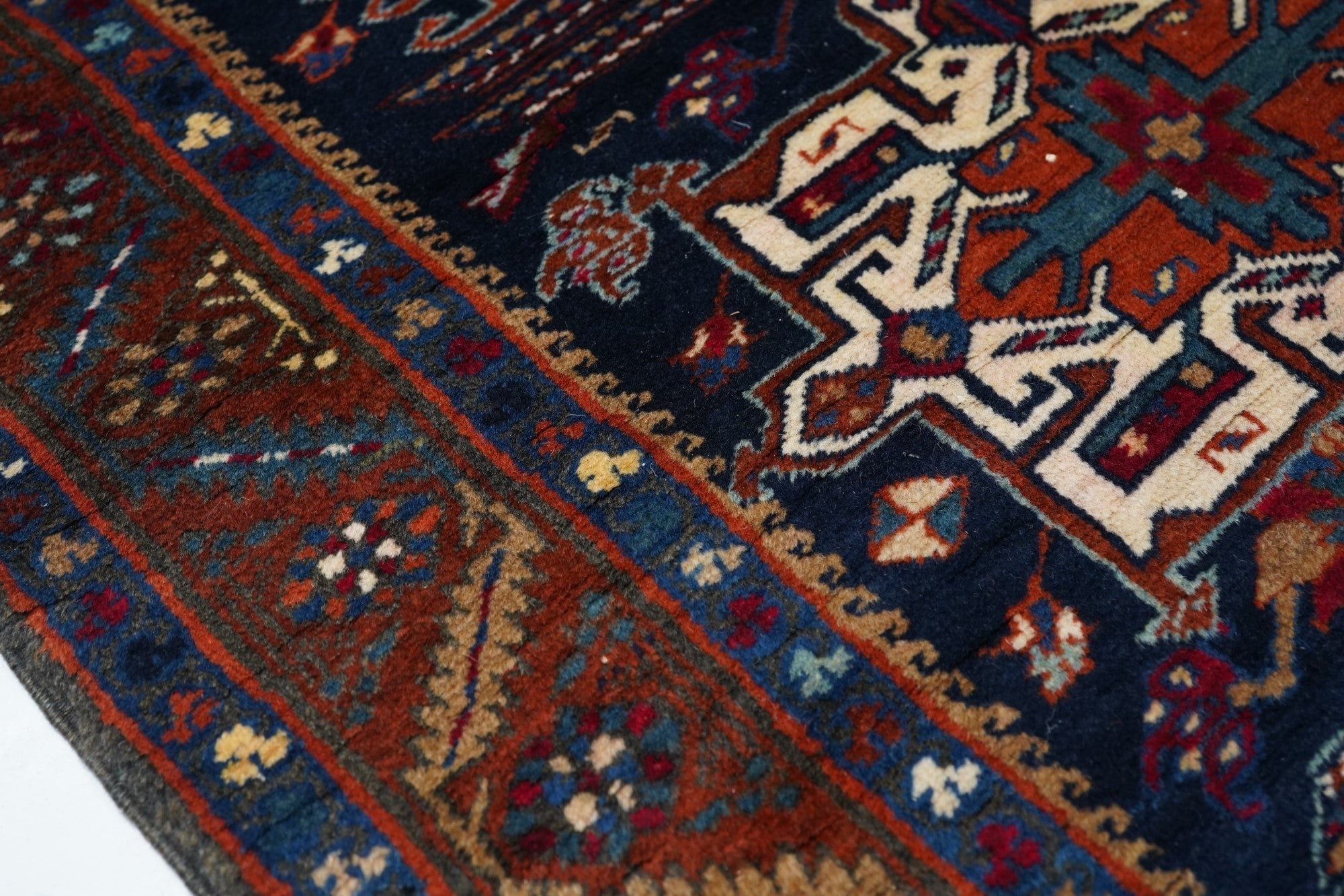 Antique Karajeh Heriz Runner 2'9'' x 14'8''